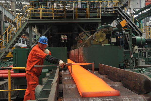 Sản xuất thép tại Trung Quốc