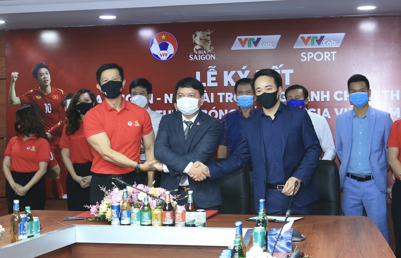SABECO chính thức trở thành nhà tài trợ của đội tuyển bóng đá quốc gia Việt Nam