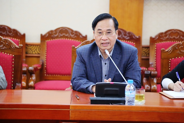 Ông Vũ Đức Giang, Chủ tịch Hiệp hội Dệt May Việt Nam