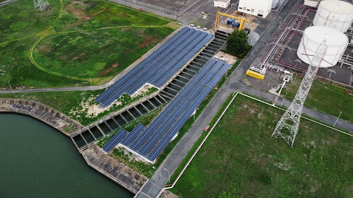 Hệ thống điện mặt trời tại Công ty Nhiệt điện Phú Mỹ