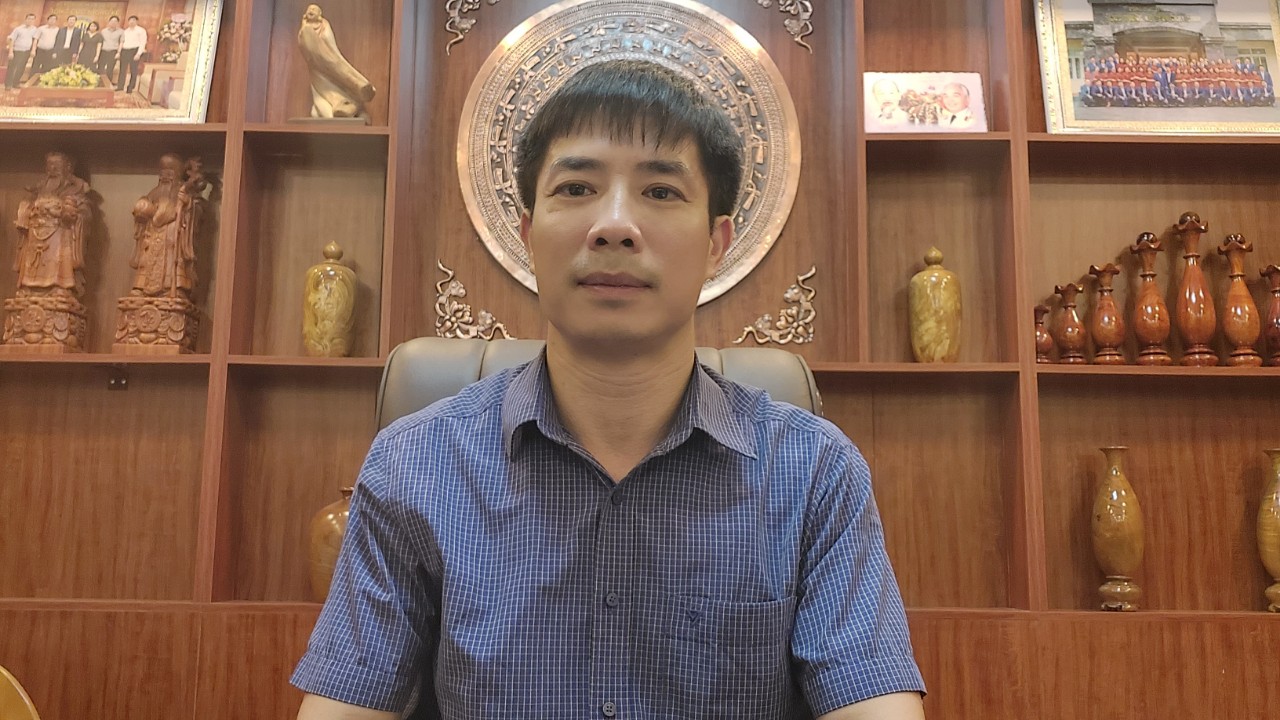 Ông Tăng Bá Phúc, Cục trưởng Cục Thống kê tỉnh Thái Bình