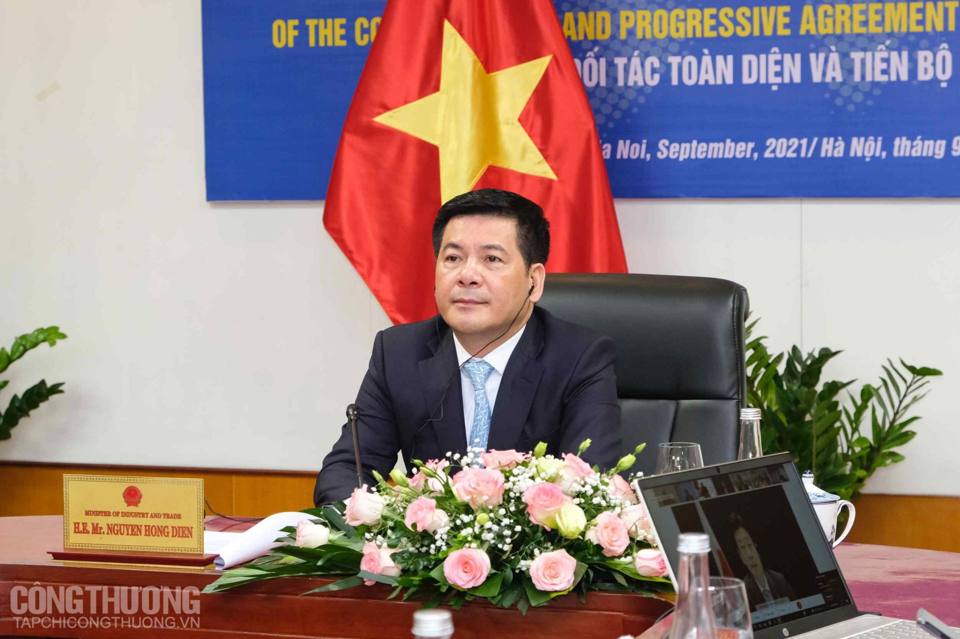 Bộ trưởng Bộ Công Thương Nguyễn Hồng Diên dẫn đầu đoàn đại biểu Việt Nam tham dự hội nghị