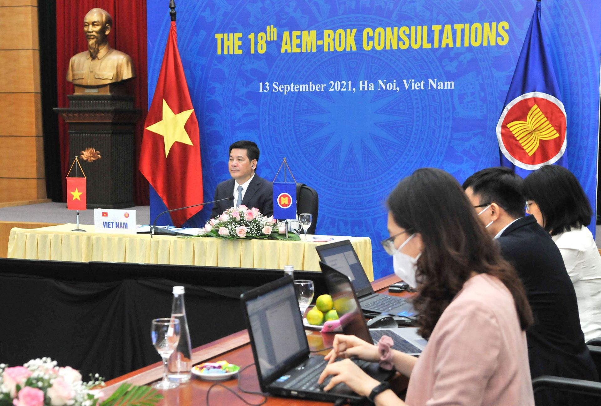 ASEAN và đối tác tăng cường hợp tác, thúc đẩy phục hồi kinh tế sau đại dịch
