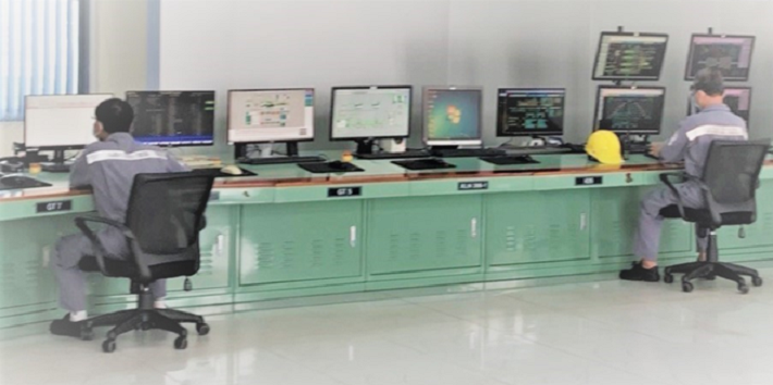 Giám sát, vận hành Hệ thống điện tại Phòng Điều khiển Trung tâm Công ty CP Nhiệt điện Bà Rịa
