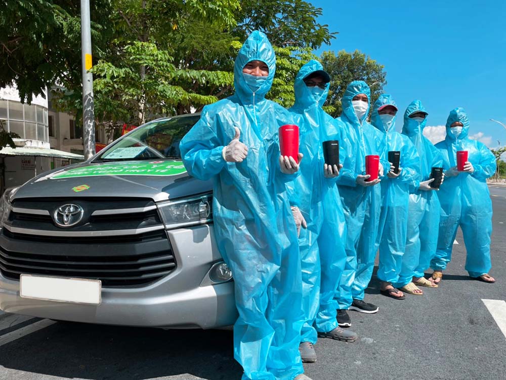 Panasonic hợp tác Grab Việt Nam làm sạch không khí trên xe