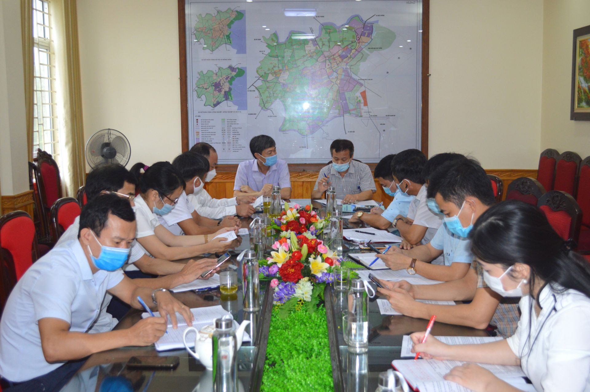 Đoàn Kiểm tra của Trung tâm Kiểm soát bệnh tật tỉnh và UBND huyện Thái Thụy đã đi kiểm tra, chỉ đạo công tác phòng, chống dịch Covid-19 tại huyện Thái Thụy. 
