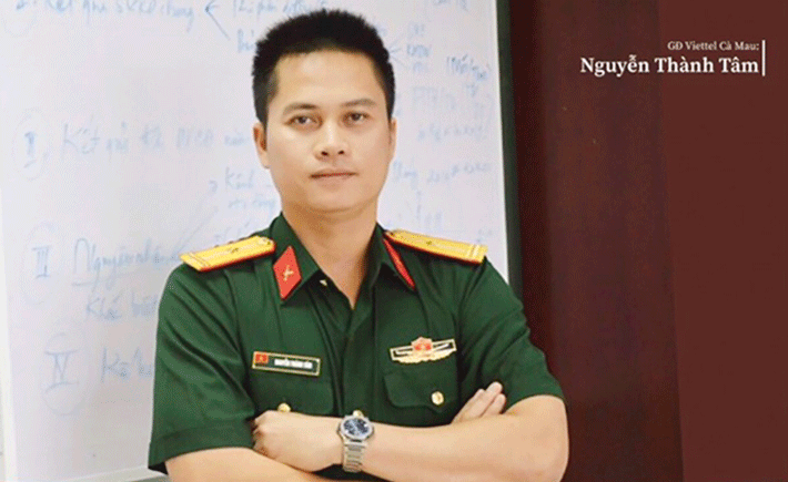 Ông Nguyễn Thành Tâm – Giám đốc Vietel Cà Mau