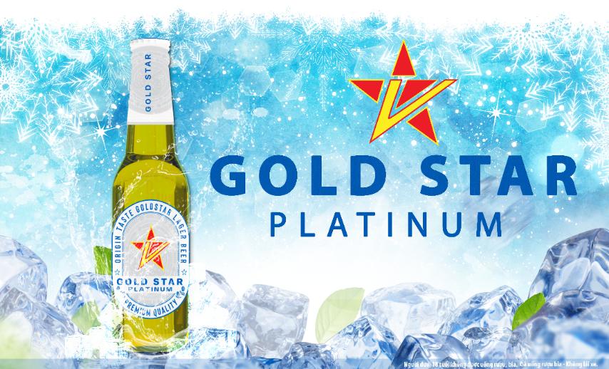 Sản phẩm bia chai Bia chai Gold Star Platinum