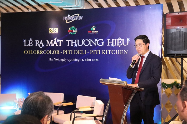 Ông Phạm Thành Nam, Chủ tịch HĐQT Tập đoàn PiTi Group phát biểu.
