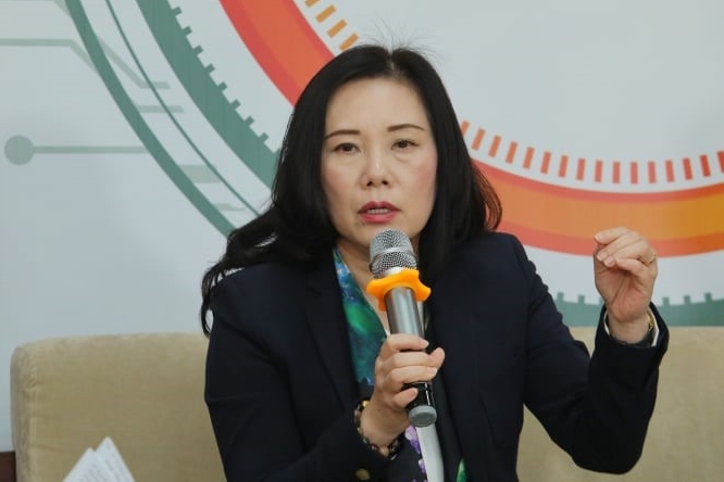 Bà Đỗ Thị Thúy Hương - Phó Chủ tịch Hiệp hội Công nghiệp Hỗ trợ Việt Nam (VASI), UVBCH Hiệp hội Doanh nghiệp Điện tử Việt Nam (VEIA)