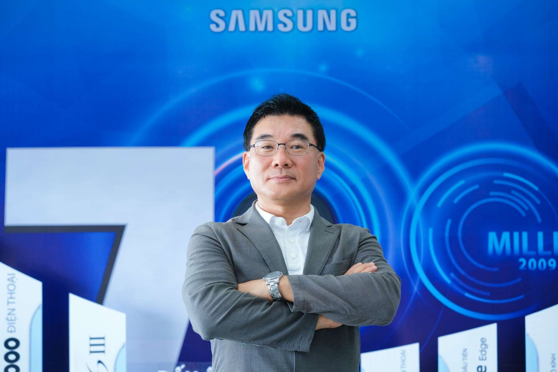 Ông Kim Dong Hwan - Phó Tổng Giám đốc phụ trách trung tâm mua hàng Samsung Việt Nam