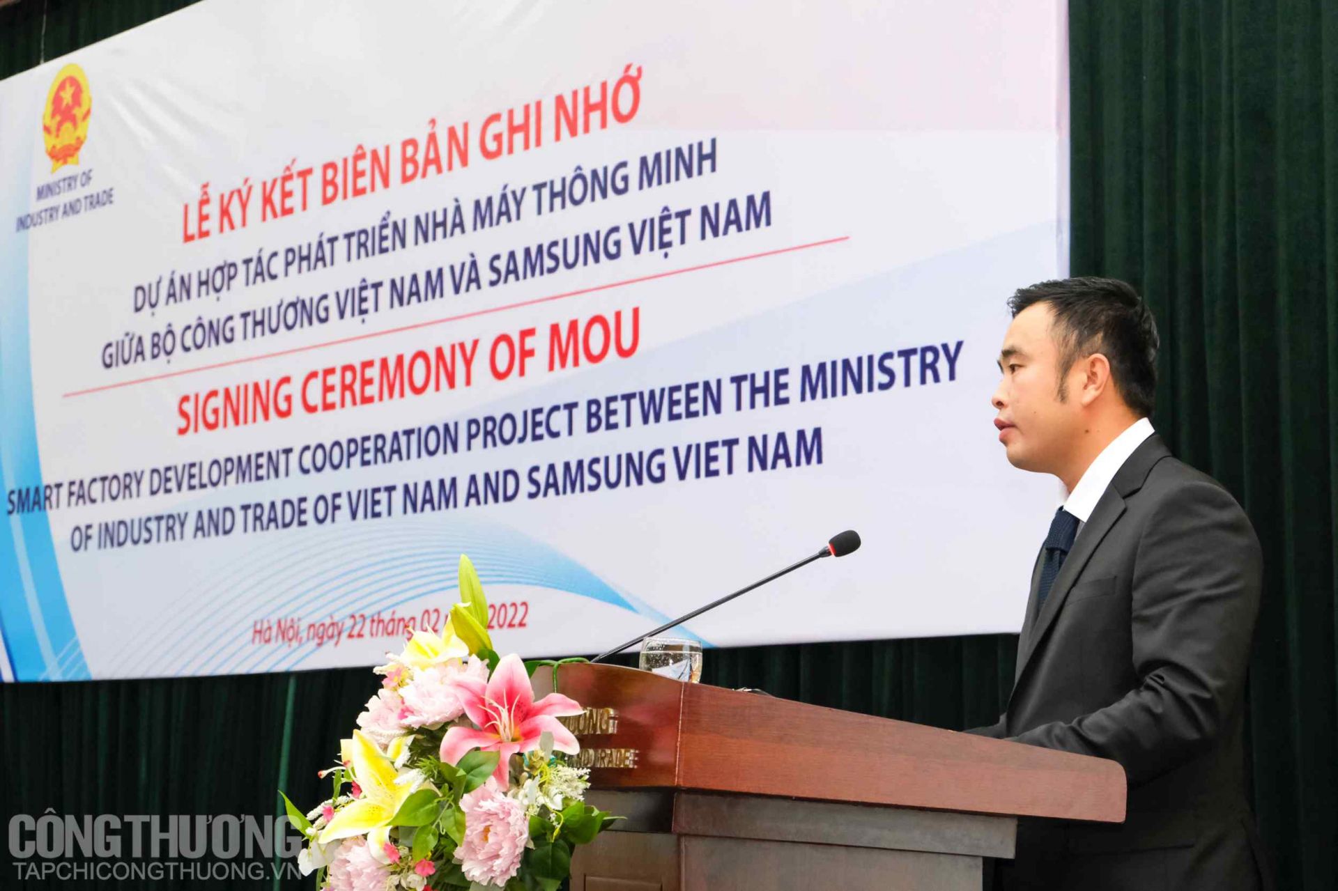 Đại diện Công ty TNHH Công nghiệp Haast Việt Nam