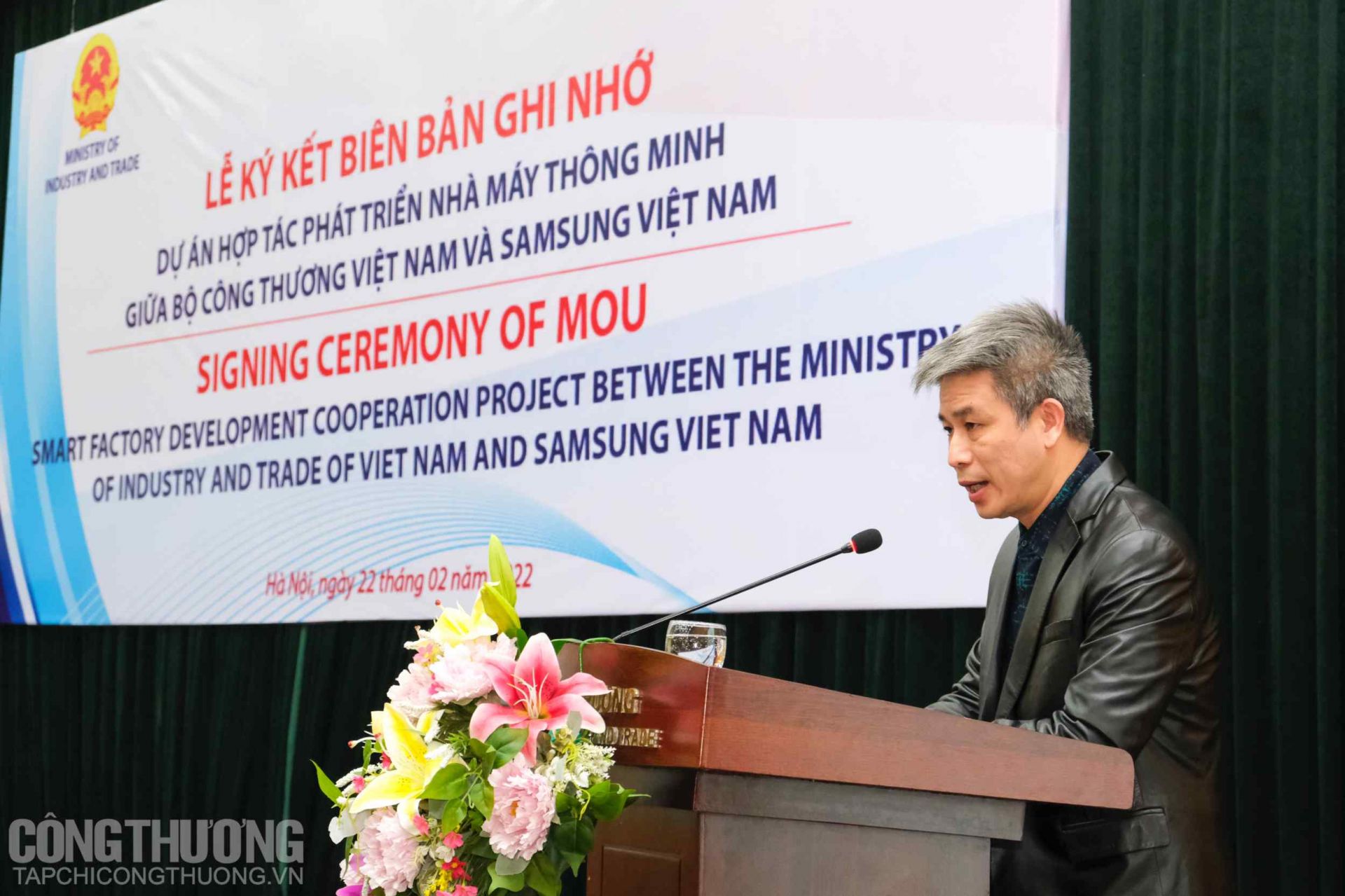 Đại diện Công ty CP Thiết bị Bưu điện (POSTEF) - thuộc Tập đoàn Bưu chính Viễn thông Việt Nam (VNPT)