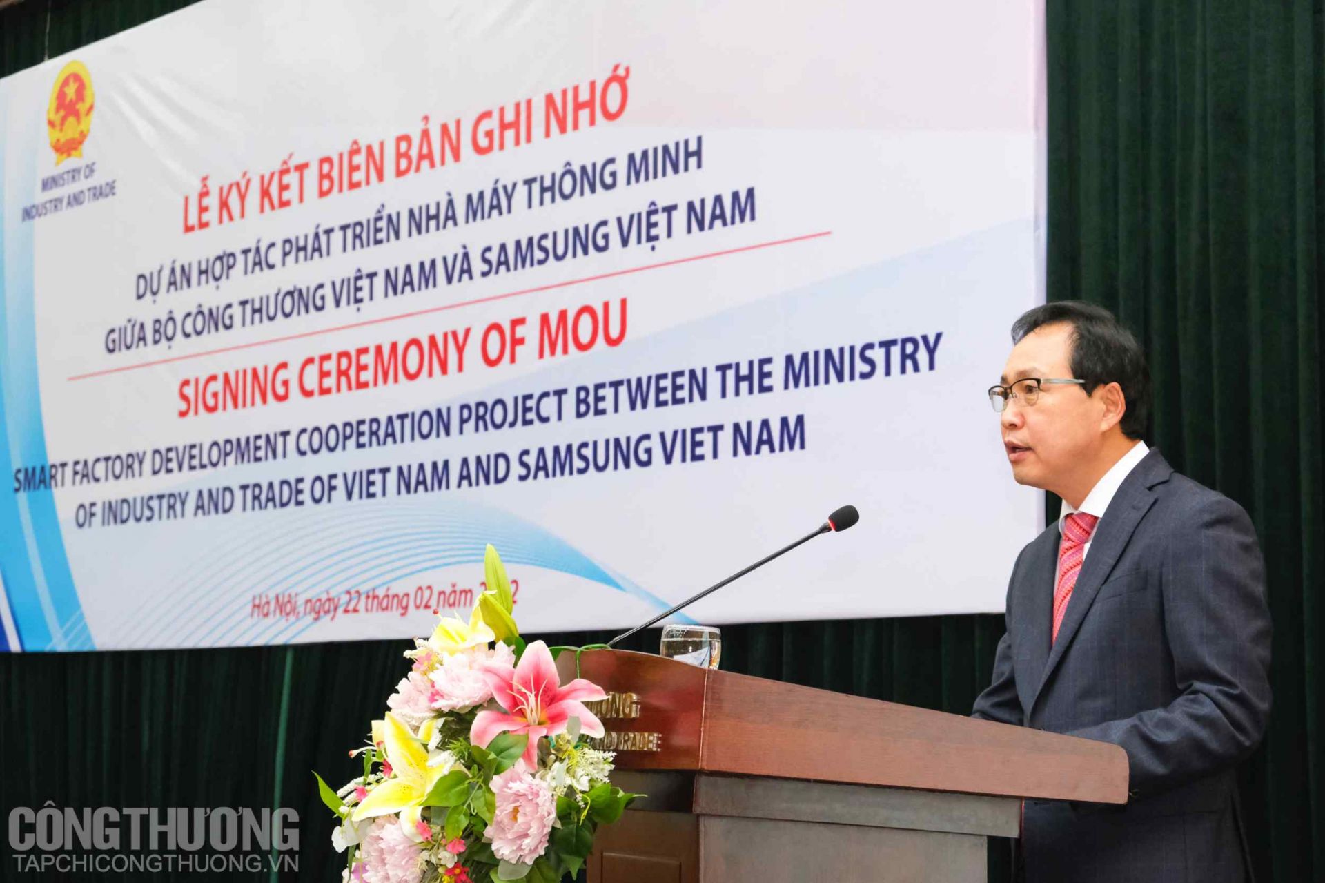 Ông Choi Joo Ho - Tổng Giám đốc Tổ hợp Samsung Việt Nam