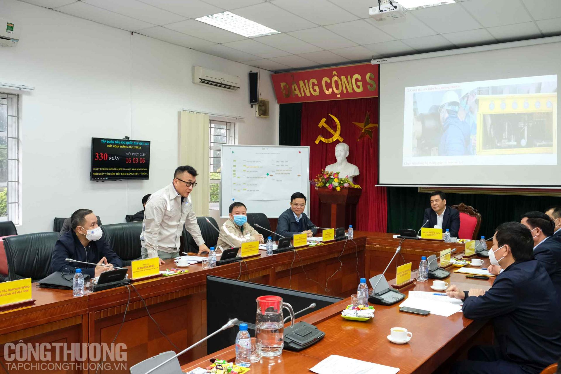 Ông Phan Từ Giang - Tổng Giám đốc Tổng Công ty Cổ phần Xây lắp Dầu khí Việt Nam (PVC)