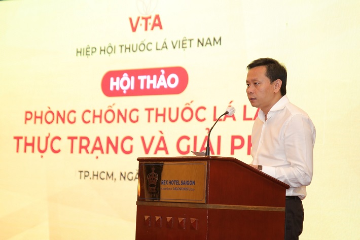 Hiệp hội Thuốc lá Việt Nam (VTA) tổ chức mới đây, ông Hồ Lê Nghĩa
