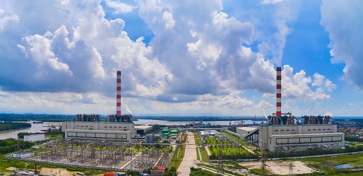 Toàn cảnh Nhà máy Nhiệt điện Hải Phòng