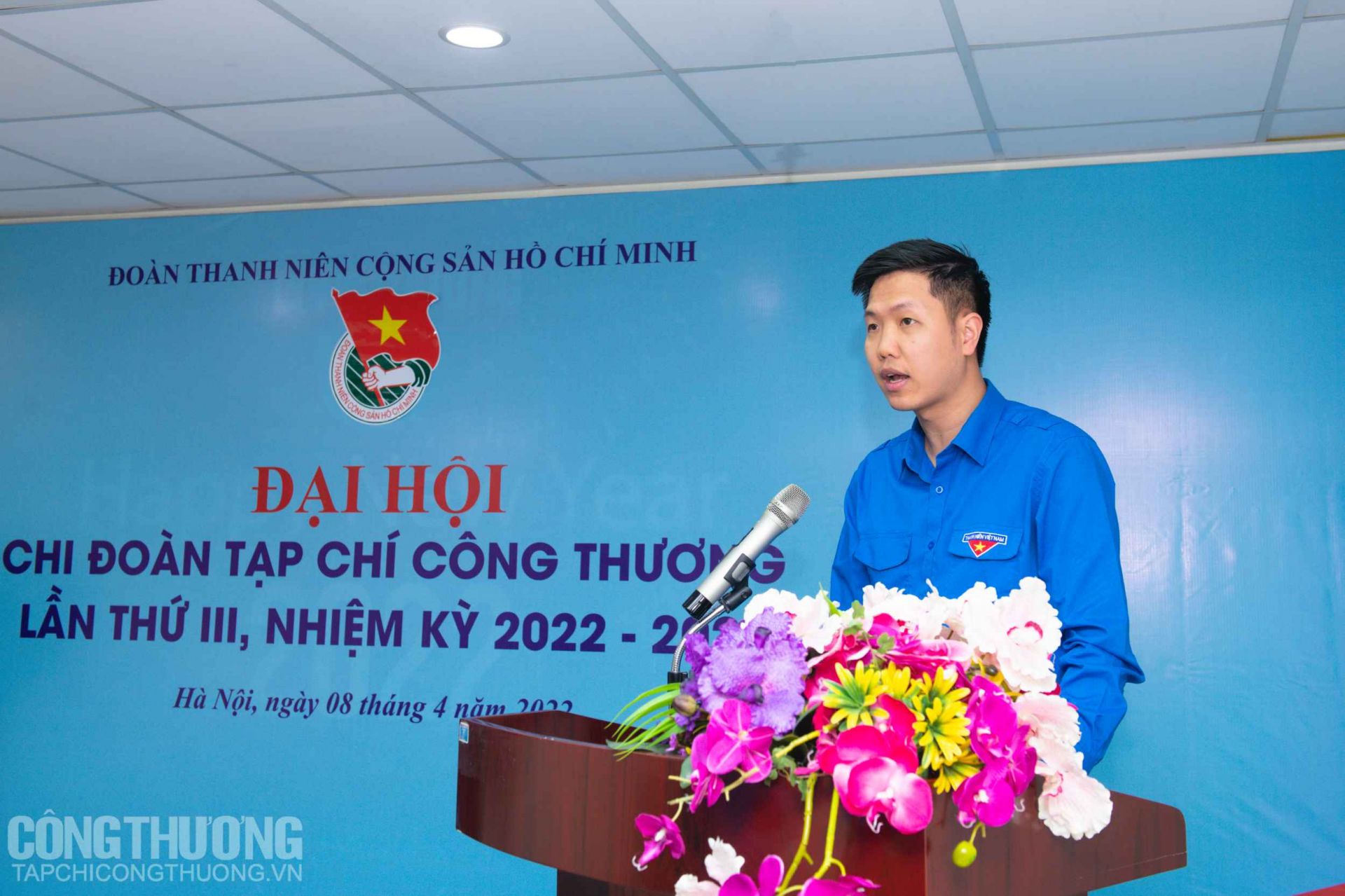 Đồng chí Hoàng Trần Phương - Phó Bí thư BCH Đoàn Thanh niên Bộ Công Thương
