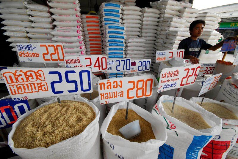 giá gạo Thái Lan