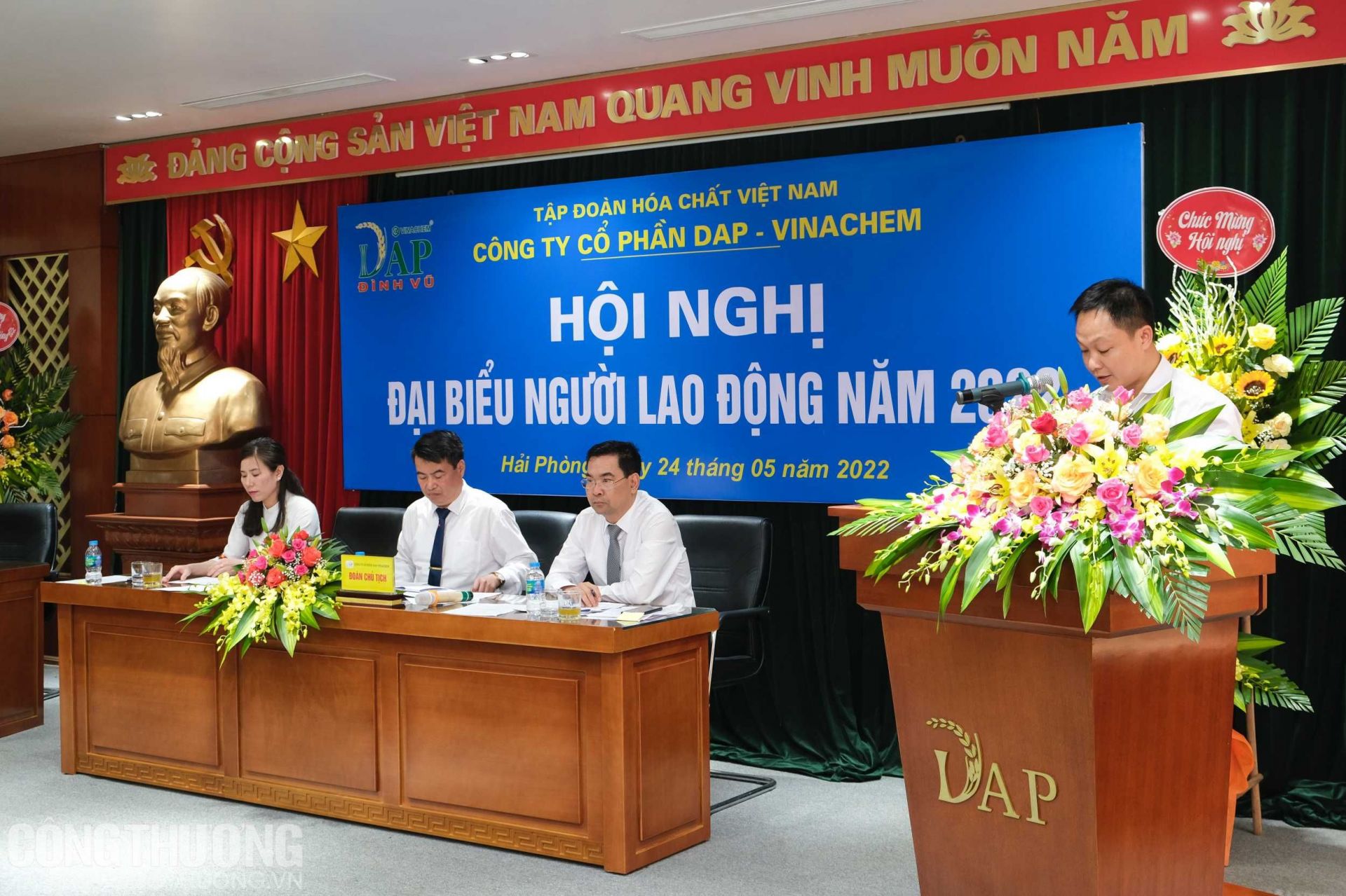 Hội nghị Đại biểu Người lao động năm 2022 của Công ty Cổ phần DAP-Vinachem