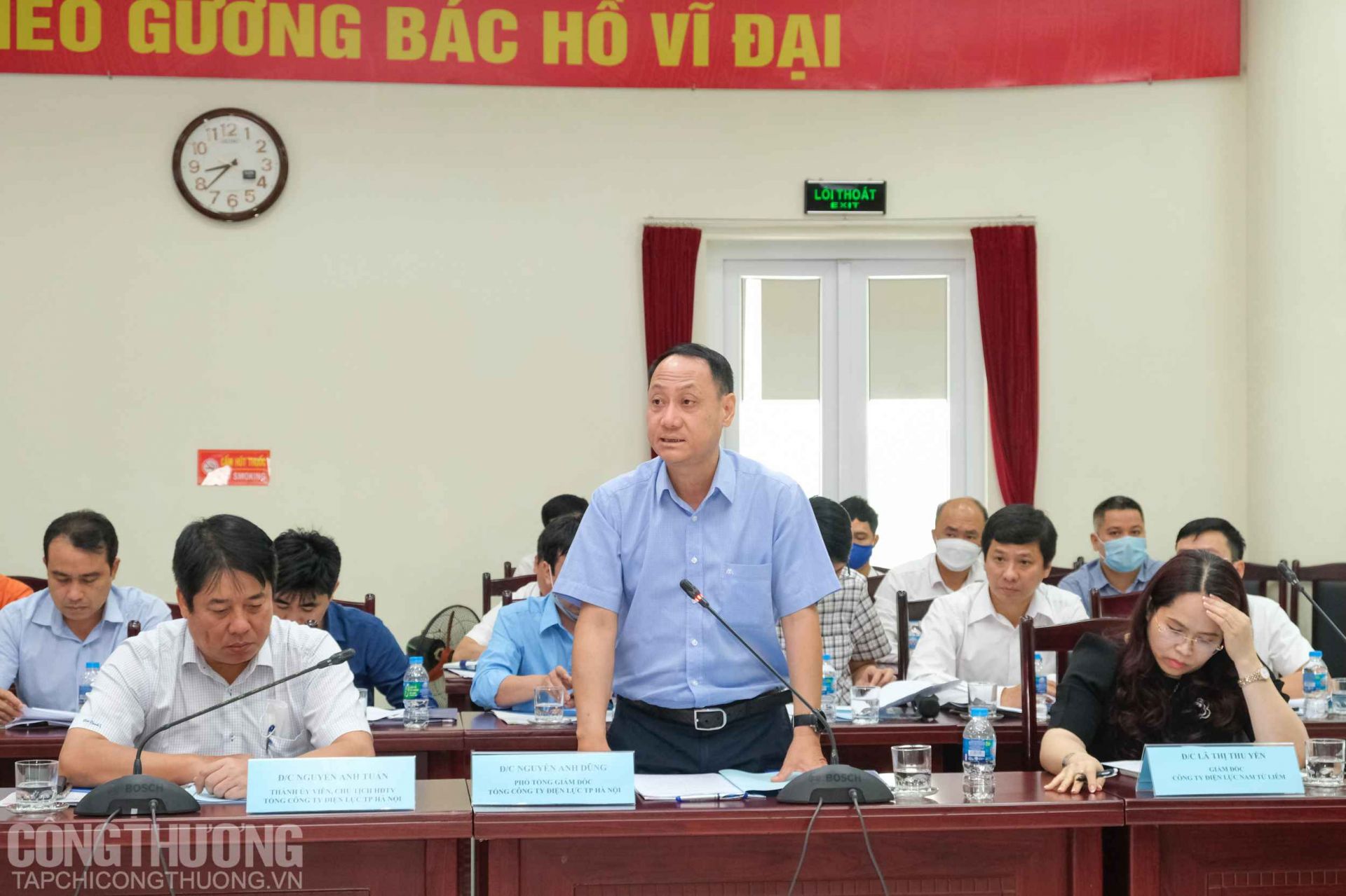 Ông Nguyễn Anh Dũng - Phó Tổng giám đốc Tổng Công ty Điện lực TP. Hà Nội (EVNHANOI)