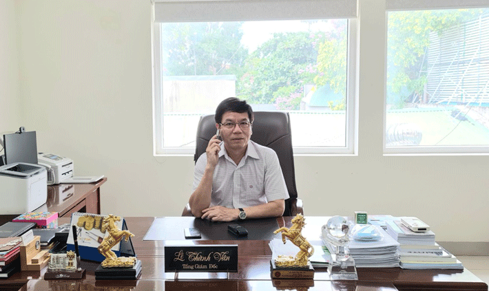 Ông Lê Thành Vân, Chủ tịch HĐQT kiêm Tổng giám đốc Công ty