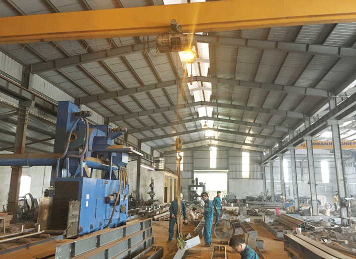 Sản xuất cơ khí tại Cụm công nghiệp Ninh Phong