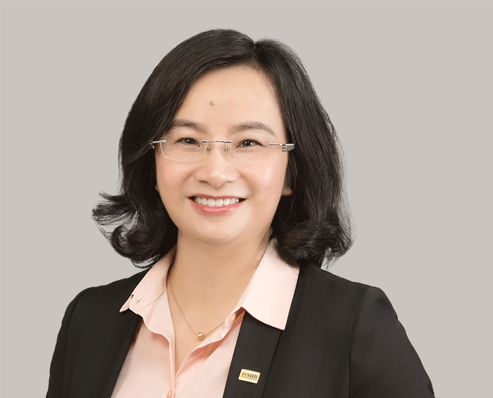 Bà Ngô Thu Hà giữ chức vụ Tổng Giám đốc Ngân hàng SHB