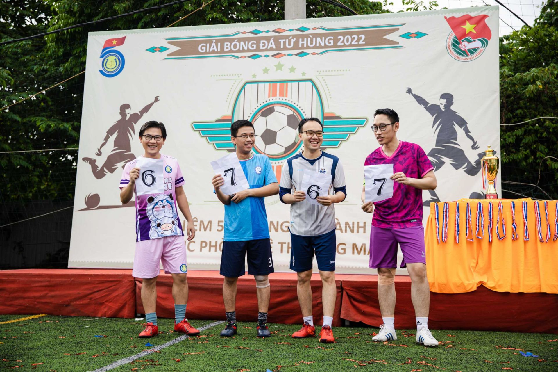 Ngày 20/8/2022, Giải bóng đá nam Tứ Hùng do Chi đoàn Cục Phòng vệ thương mại (Bộ Công Thương) đăng cai tổ chức đã diễn ra tại sân bóng Đầm Hồng 2, Hà Nội