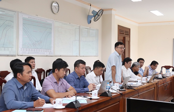 đoàn công tác của Bộ Công Thương đến kiểm tra an toàn đập, hồ chứa thủy điện Hàm Thuận