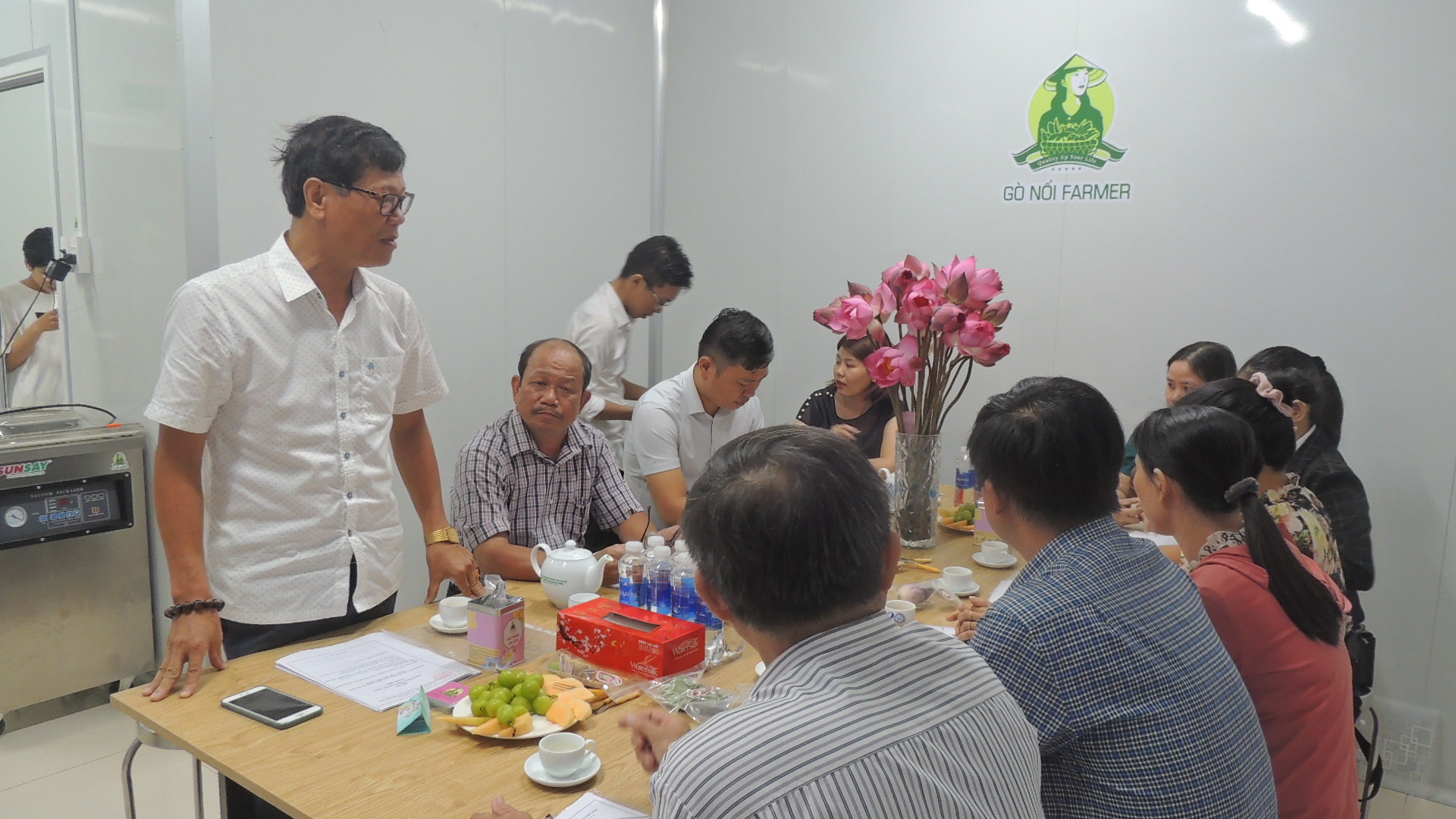 Ông Đinh Văn Phúc, Giám đốc Trung tâm Khuyến công và Xúc tiến thương mại Quảng Nam