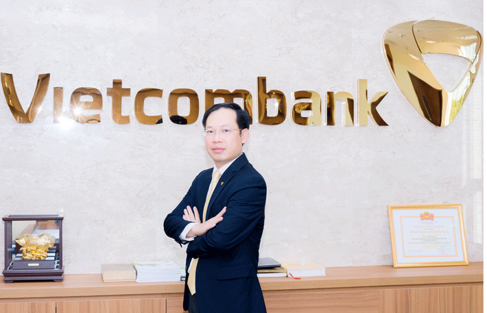 Ông Lê Tấn Lân - Giám đốc Vietcombank Kon Tum 