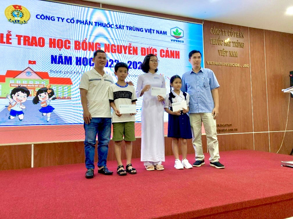 học bổng Nguyễn Đức Cảnh - VIPESCO 