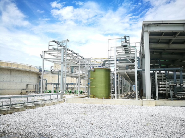 Hệ thống xử lý nước thải hiện đại của Nhiệt điện Thái Bình 1