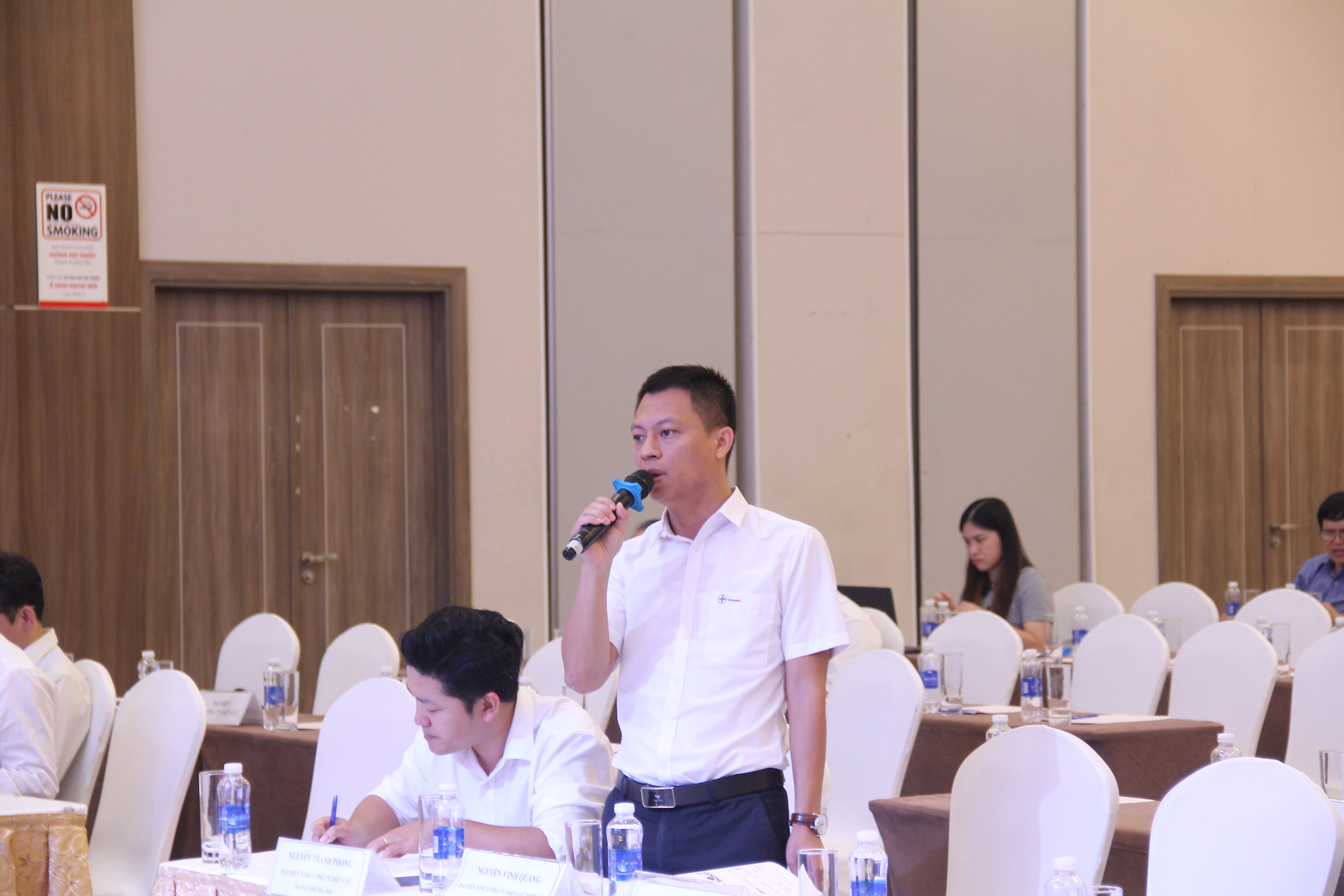 ông Nguyễn Vinh Quang - Đại diện Tổng công Điện lực miền Bắc
