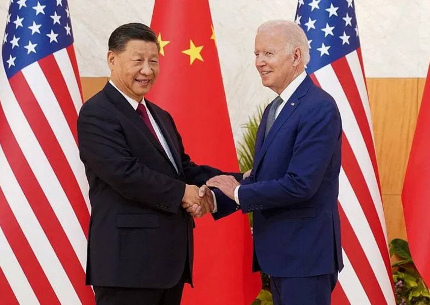 ジョー・バイデン米国大統領と中国の習近平国家主席