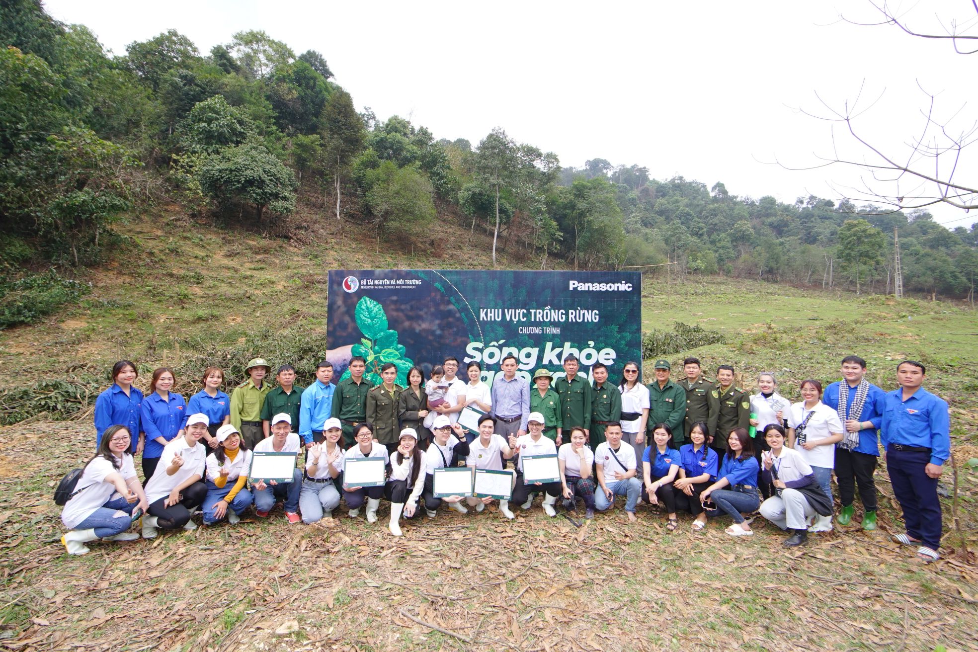 Panasonic Việt Nam tái khởi động chương trình trồng rừng “Sống khỏe góp xanh 2023”