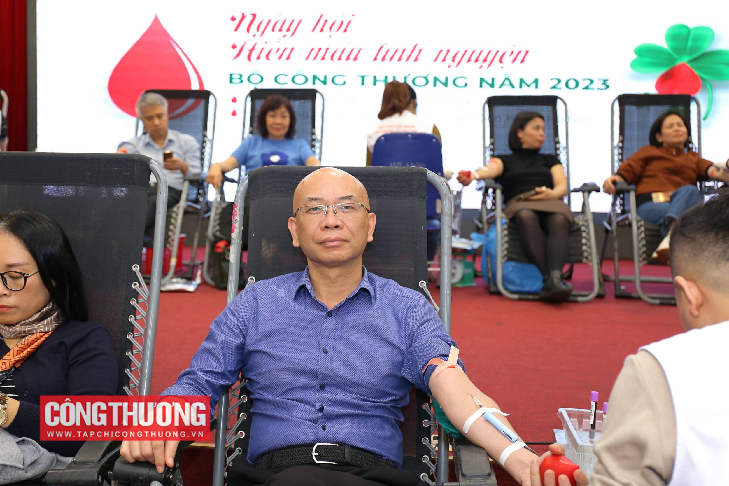 Ngày hội hiến máu tình nguyện Bộ Công Thương năm 2023