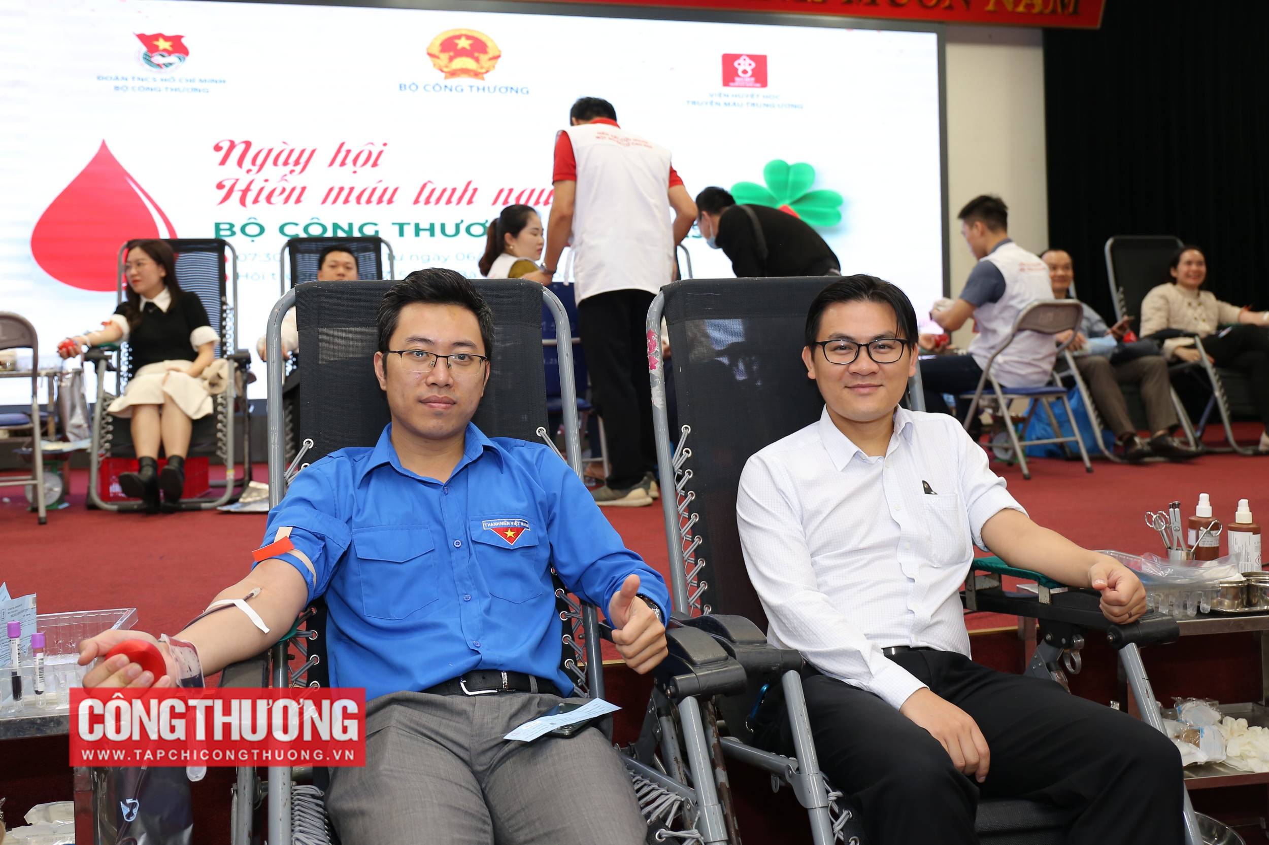 Ngày hội hiến máu tình nguyện Bộ Công Thương năm 2023