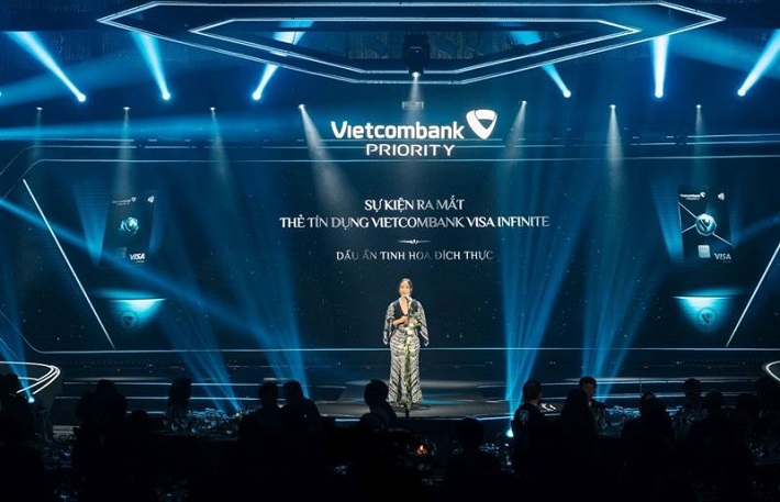 Sự kiện ra mắt thẻ Vietcombank Visa Infinite được tổ chức quy mô giới hạn tại Hà Nội