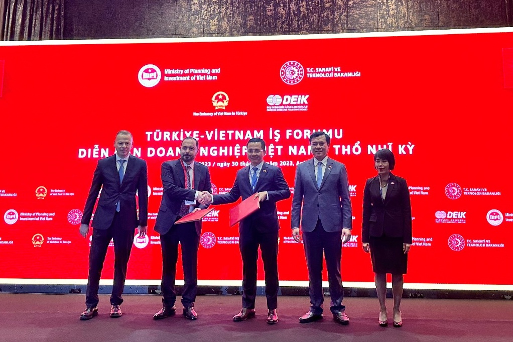Việt Nam - Thổ Nhĩ Kỳ: Đặt mục tiêu đạt kim ngạch thương mại song phương lên 5 tỷ USD