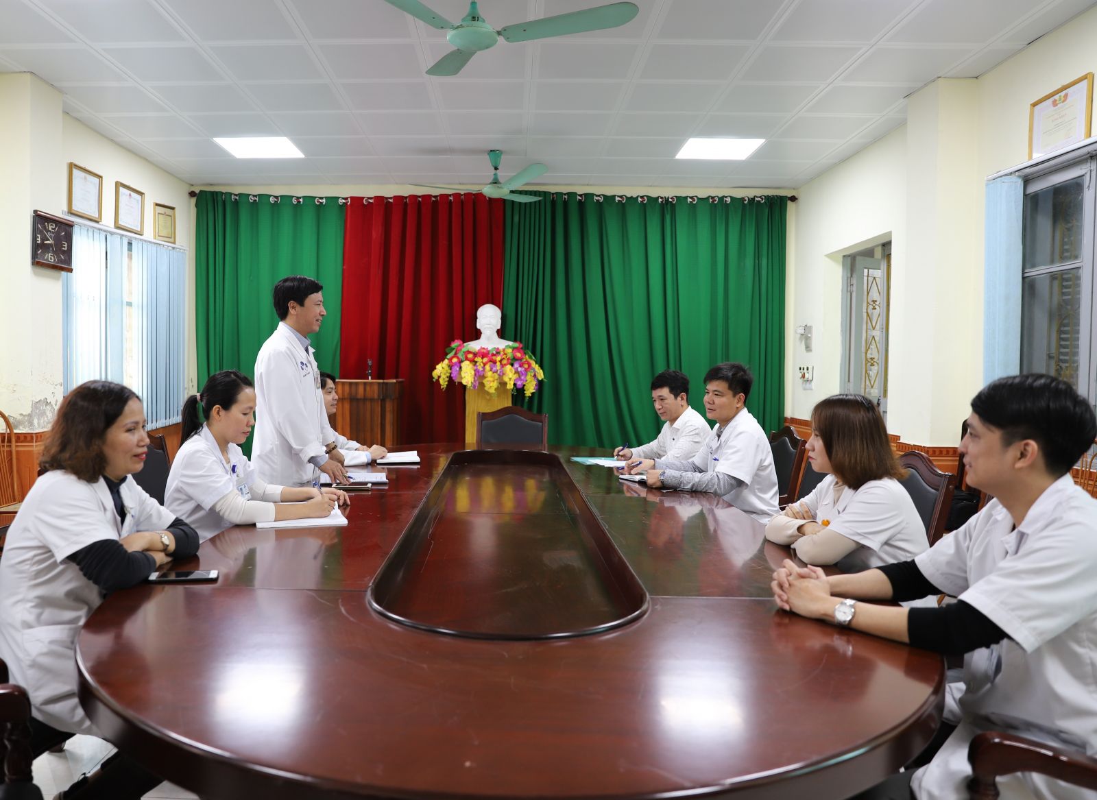  diễn tập sự cố bức xạ máy X-Quang tại Trung tâm y tế