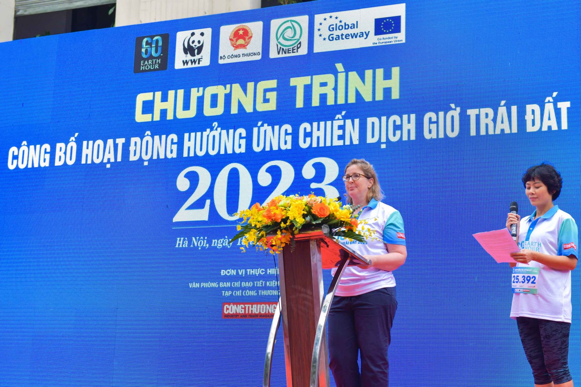 Bà Kristina Bünde - Trưởng ban Hợp tác Phái đoàn Liên minh châu Âu tại Việt Nam