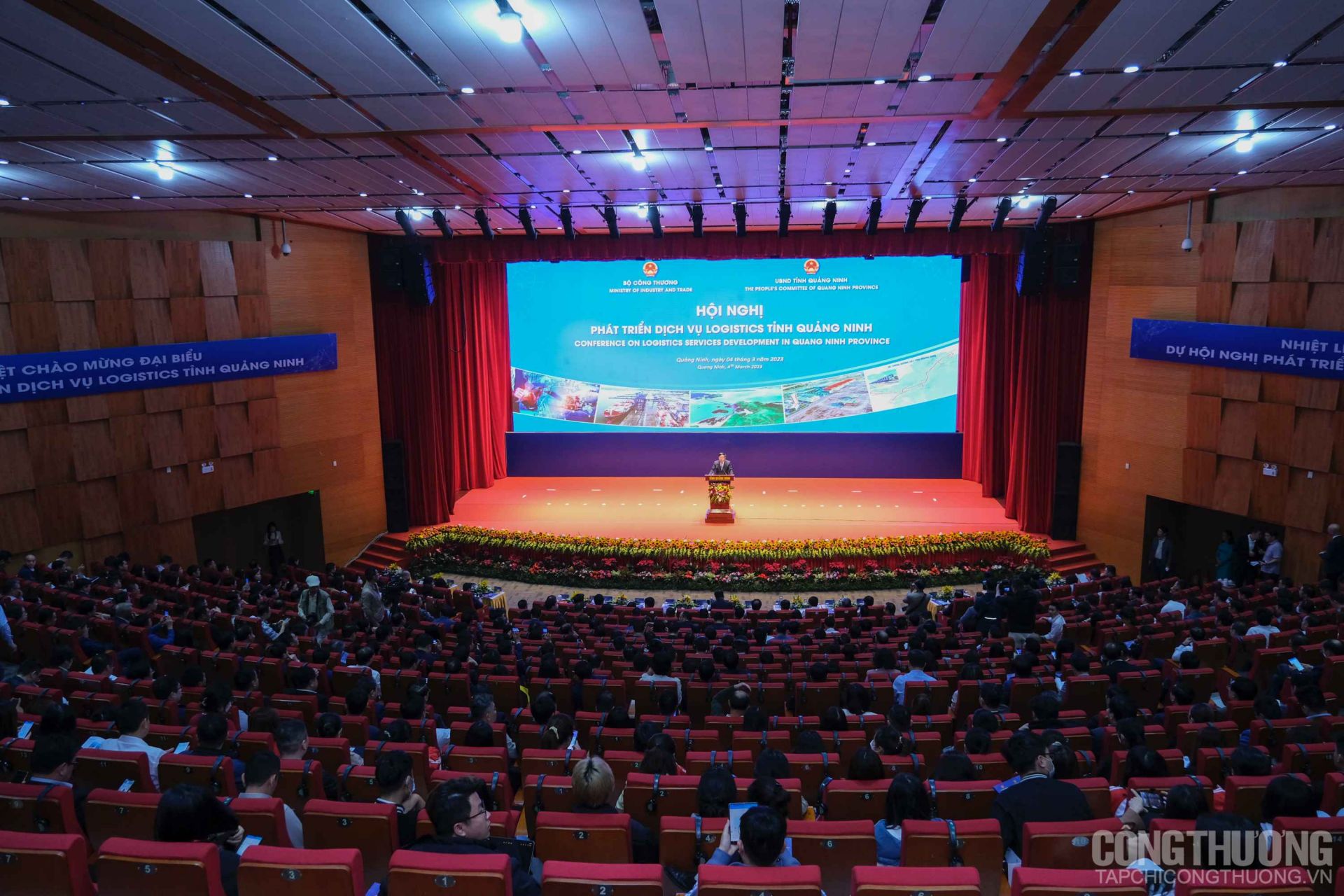 Toàn cảnh Hội nghị Phát triển dịch vụ logistics tỉnh Quảng Ninh
