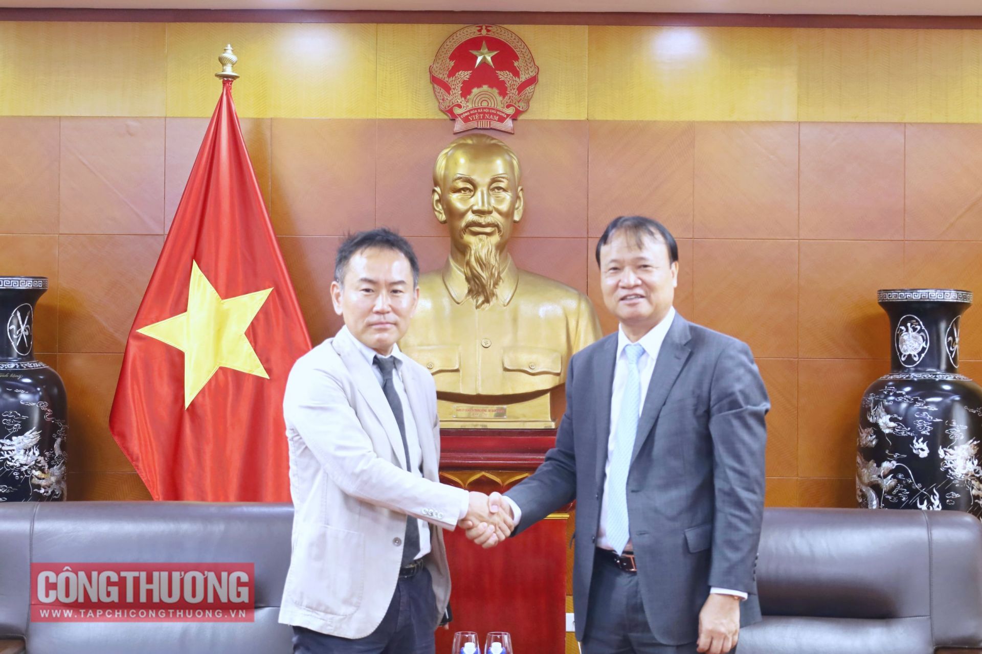Thứ trưởng Đỗ Thắng Hải làm việc với Tổng Giám đốc Honda Việt Nam