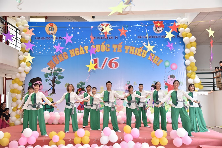Các hoạt động vui chơi chào mừng, kỷ niệm ngày quốc tế thiếu nhi tại Công ty Nhôm Đắk Nông - TKV