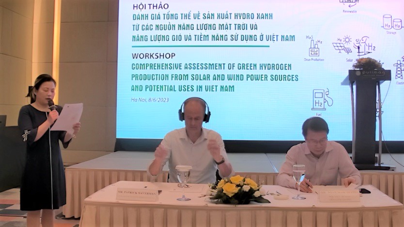 hình ảnh về Hội thảo đánh giá tổng thể về phát triển Hydro xanh tại Việt Nam