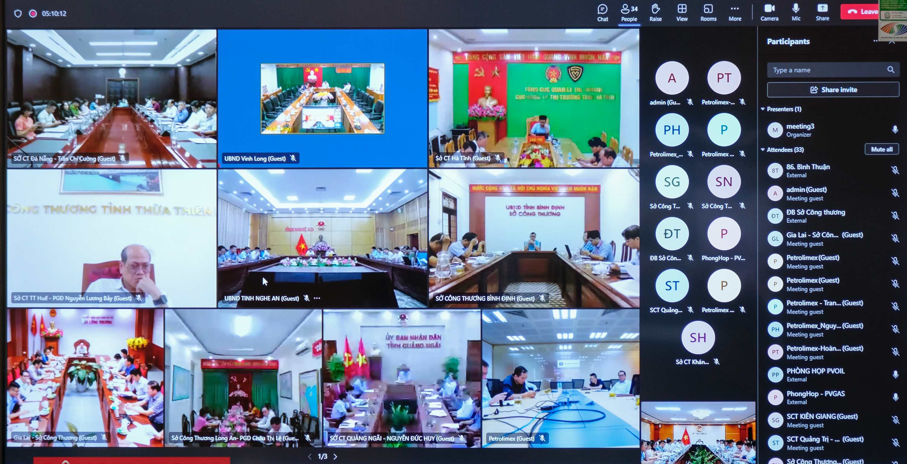 Hội nghị được kết nối trực tuyến đến các địa phương trên cả nước