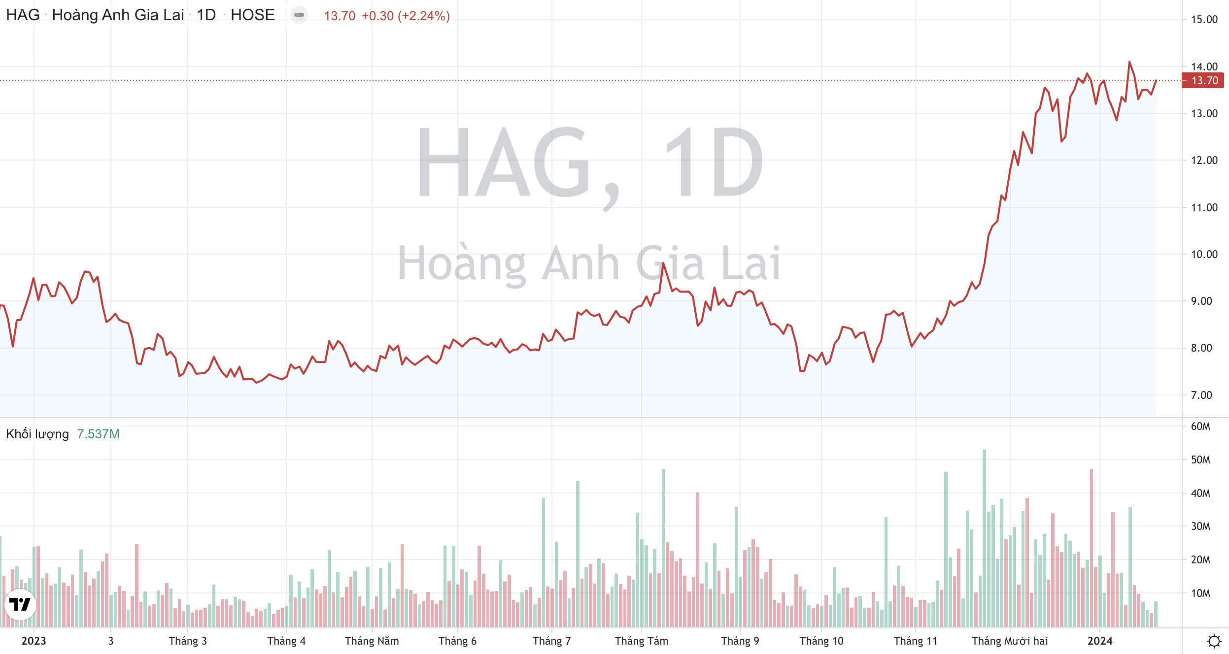 Ái nữ Chủ tịch Hoàng Anh Gia Lai sở hữu 11 triệu cổ phiếu HAG