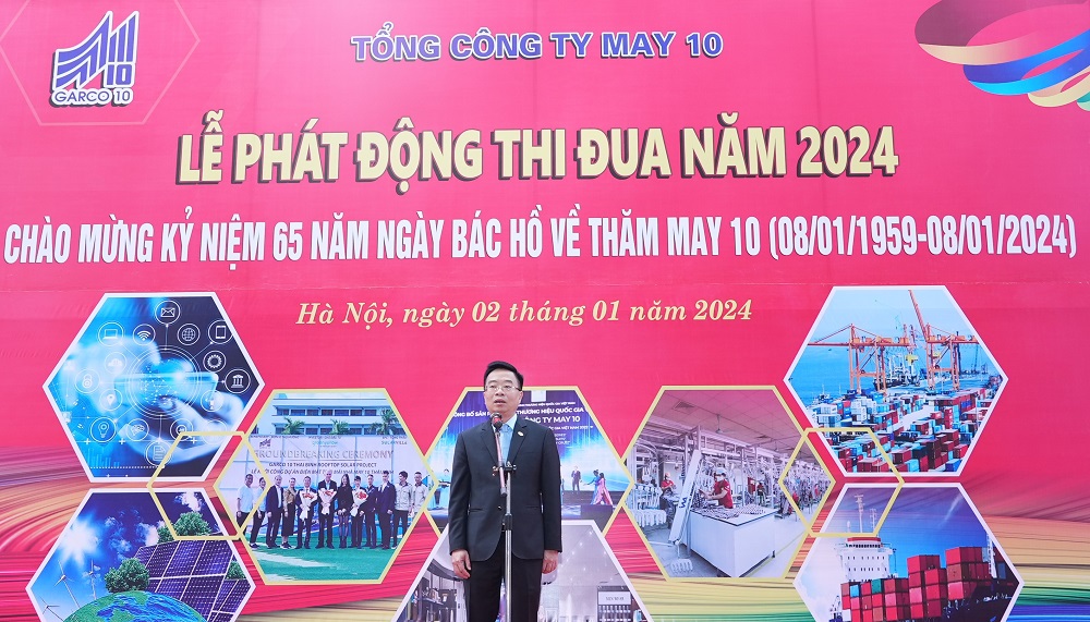 Ông Lê Tiến Trường,  Chủ tịch Tập đoàn Dệt may Việt Nam 